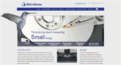 Desktop Screenshot of microsense.net
